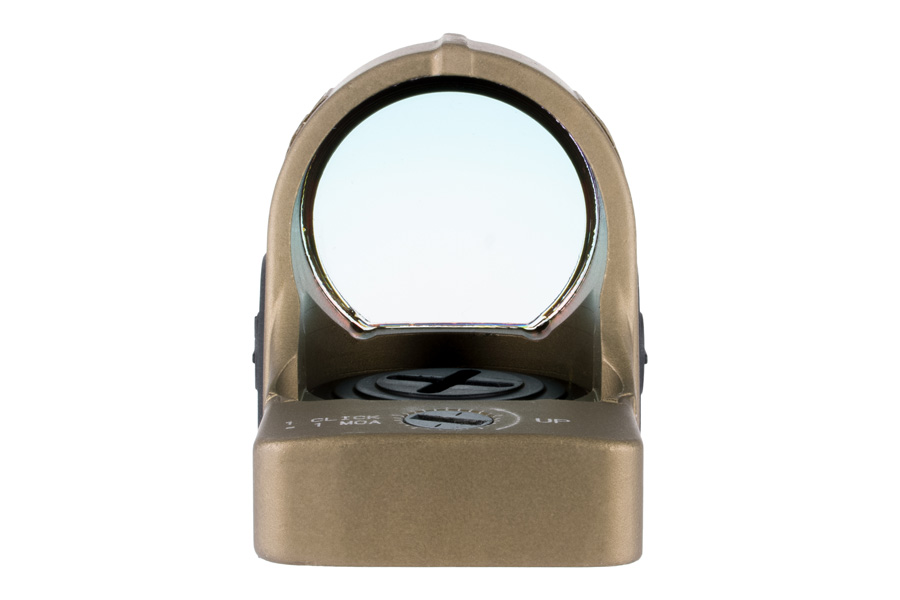 TRIJICON SRO 1.0 MOA Red Dot with Adjustable LED Coyote Brown Anodized